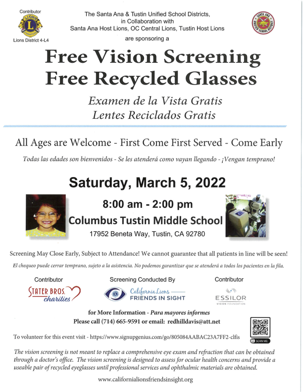 Free Eyeglasses